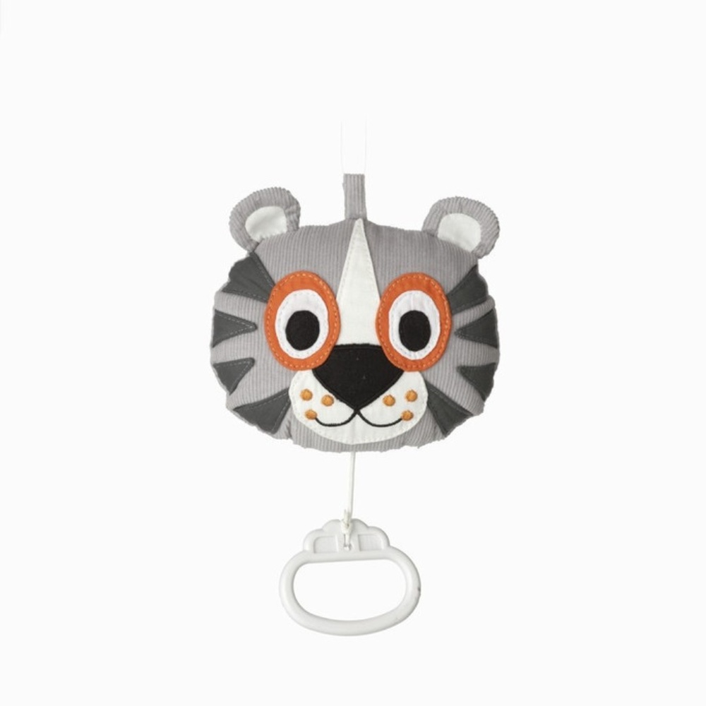 NEW Ferm Living Tiger Musical Nursery Kids Mobile